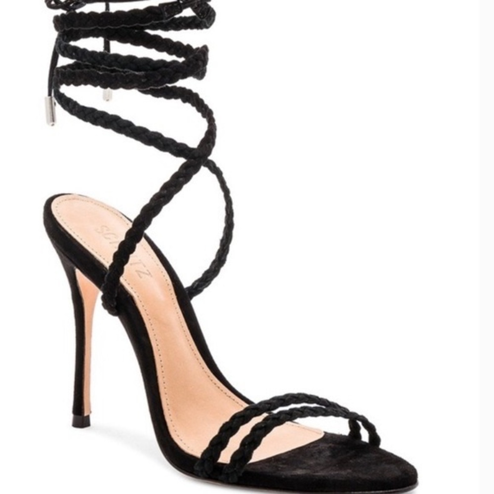 Sexy Schutz Black Strappy heels - Size 10